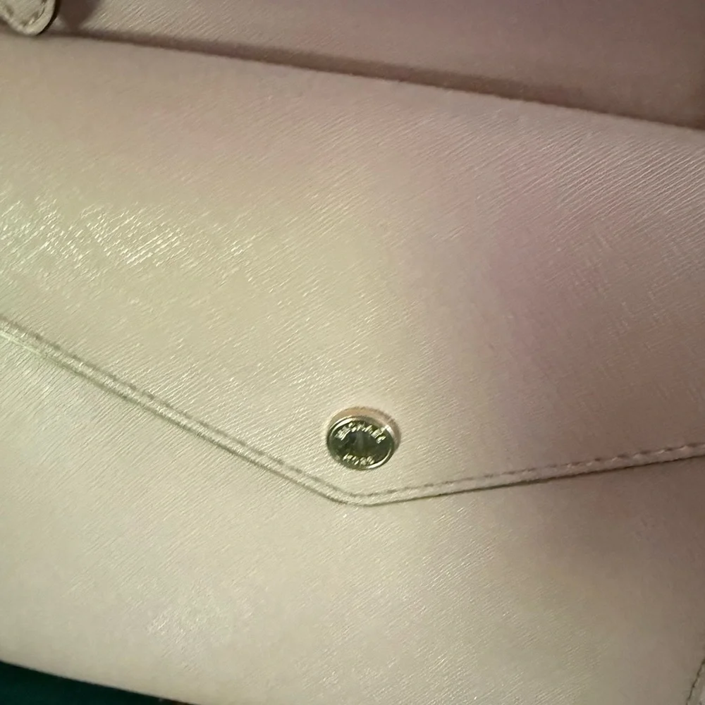 Michael Kors Blush Pink Tote with Front Pocket - Picture 2 of 3